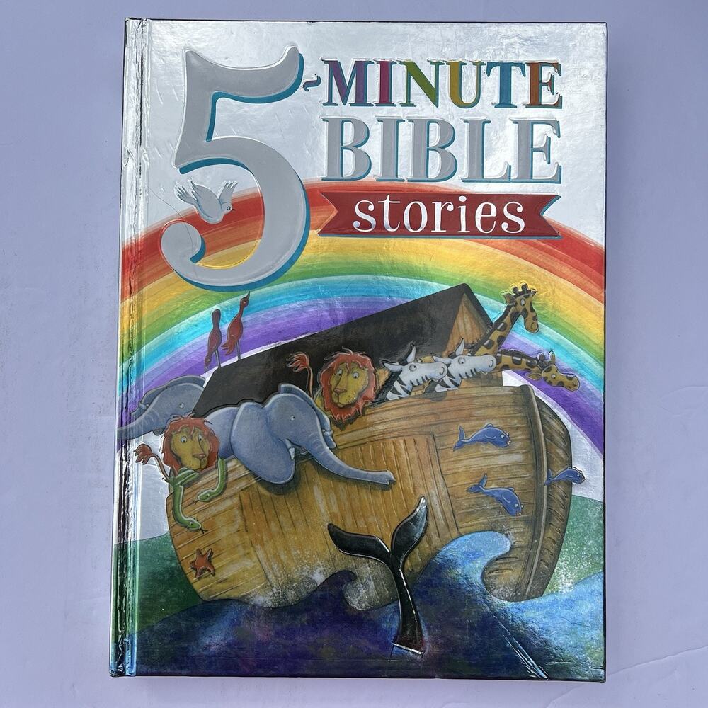 5 Minute Bible Stories For Children Hardcover Book 2017